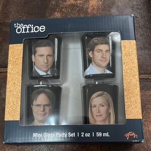 Funko The Office Mini Glass Party Set - Black